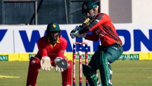 মোসাদ্দেক-লিটনে জিম্বাবুয়েকে হারিয়ে সিরিজে ফিরলো বাংলাদেশ