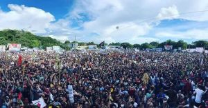 চট্টগ্রামে পলোগ্রাউন্ড মাঠে বিএনপির সমাবেশে লাখো মানুষের ঢল