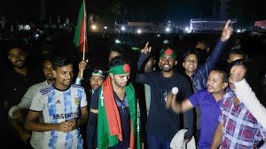 রংপুরে রাতেই কানায় কানায় পূর্ণ বিএনপির সমাবেশস্থল