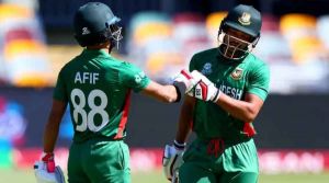 নাটকীয়তায় মোড়ানো ম্যাচে রোমাঞ্চকর জয় বাংলাদেশের