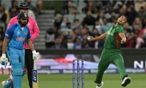 ভারতের সঙ্গে লড়াই করে হারলো বাংলাদেশ