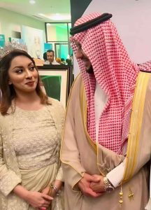 সৌদি রাষ্ট্রদূত ও মডেল মেঘনার পরিচয় আট মাসের, চার মাসে ‘বাগদান’